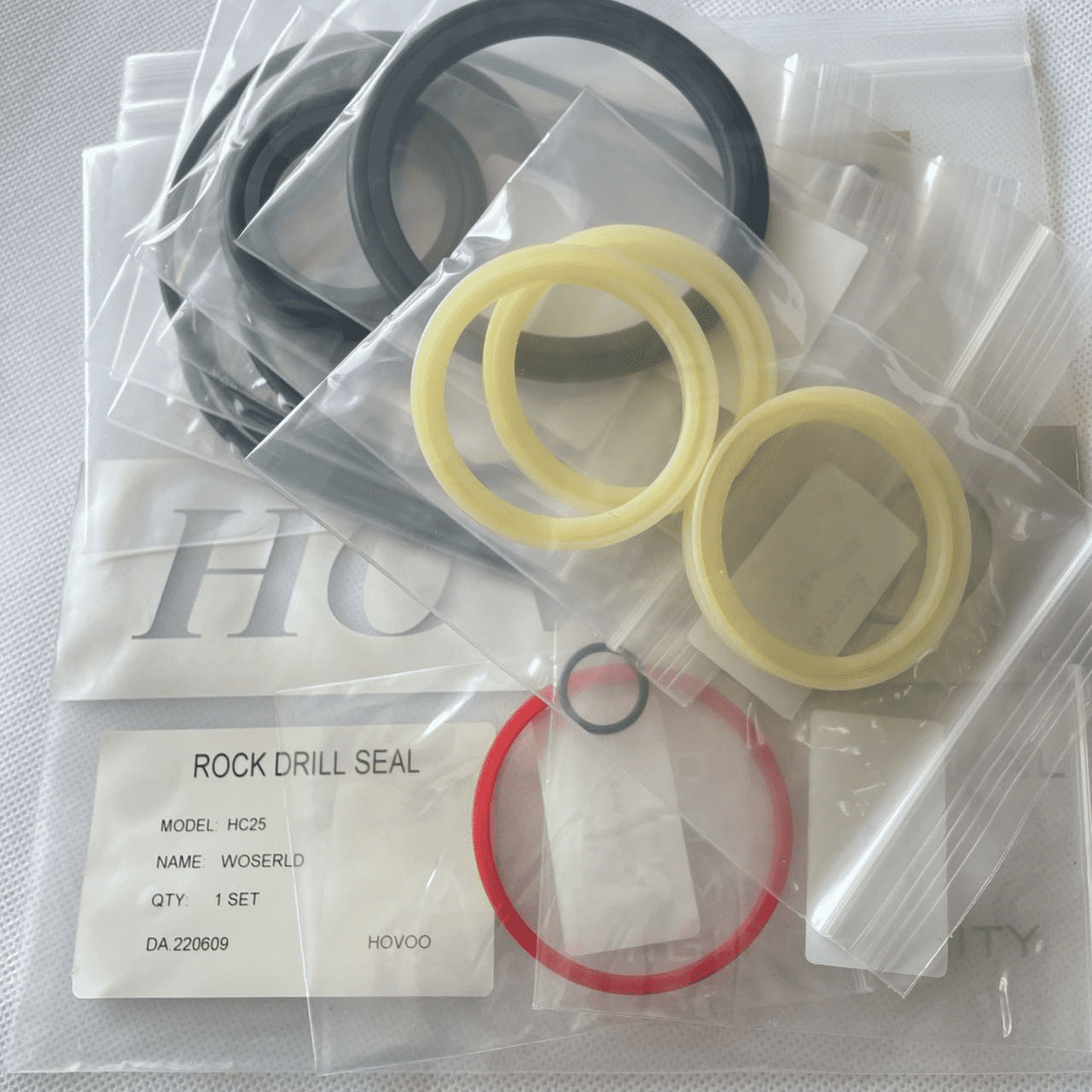 Seal Kits For Rock Drill WOSERLD HC25 (2)